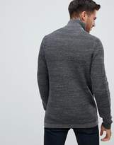 Thumbnail for your product : BOSS Half Zip Jumper In Grey