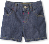 Thumbnail for your product : Children's Place Denim woven shorts