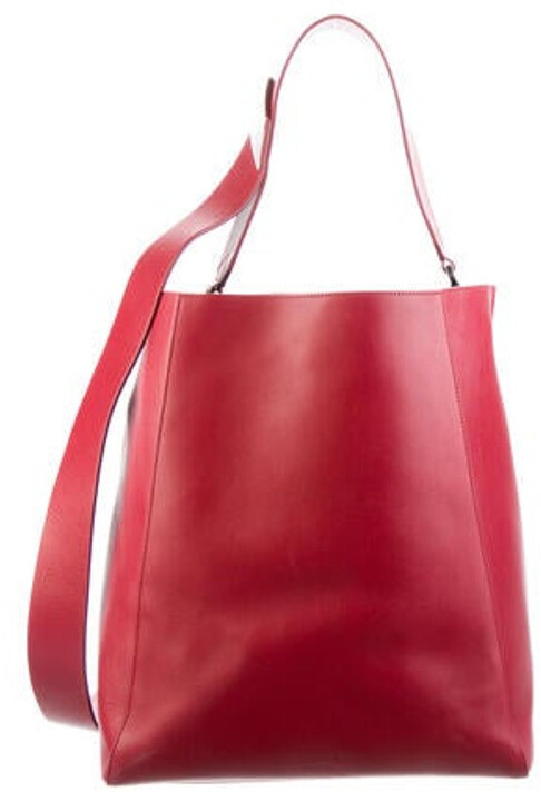 red calvin klein bag