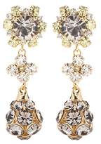 Erdem Crystal-embellished earrings 