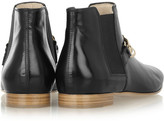 Thumbnail for your product : Tod's Chain-trimmed leather Chelsea boots