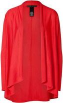 Thumbnail for your product : Ralph Lauren Black Label Coral Cashmere-Silk Open Cardigan