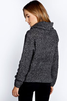 Thumbnail for your product : boohoo Kellis Cable Knit Roll Neck Jumper