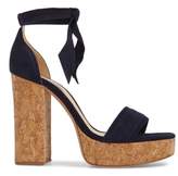 Thumbnail for your product : Alexandre Birman Celine Ankle Tie Platform Sandal