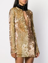 Thumbnail for your product : ATTICO Sequinned Mini Dress
