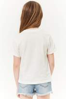 Thumbnail for your product : Forever 21 Girls Lace-Up Graphic Top (Kids)