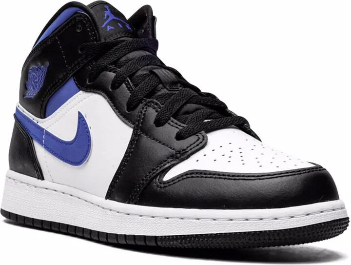 Jordan Kids Air Jordan 1 Mid "Racer Blue/Black/White" sneakers