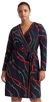 Ralph Lauren Long Sleeve Jersey Dress | Shop the world's largest collection  of fashion | ShopStyle