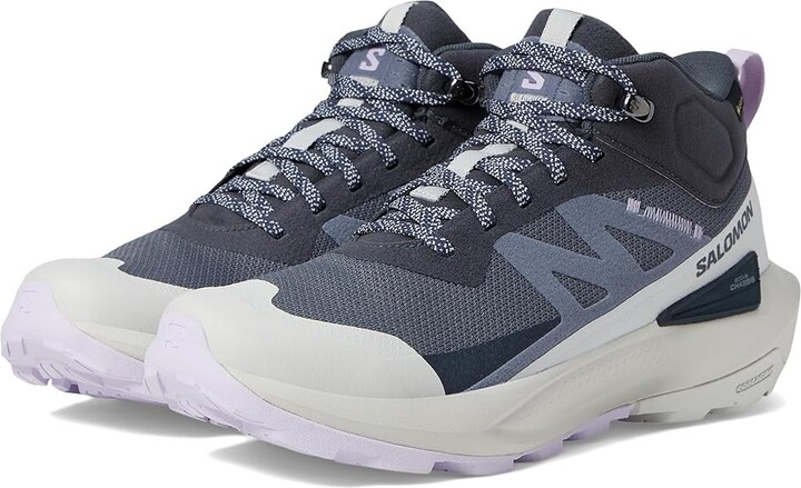 Salomon Elixir Activ Mid GTX(r) Women's Shoes India Ink : 5 B - Medium, Rubber/Synthetic
