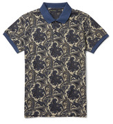 Thumbnail for your product : Etro Paisley-Patterned Cotton-Piqué Polo Shirt