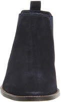 Thumbnail for your product : Office Exit Chelsea Boots Navy Suede