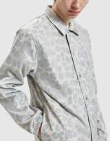 Thumbnail for your product : Stussy Translucent Coach Jacket in Leopard