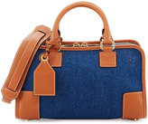 Thumbnail for your product : Loewe Amazona 28 Denim Satchel Bag