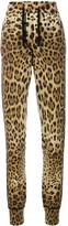 Thumbnail for your product : Dolce & Gabbana Leopard Print Track Pants