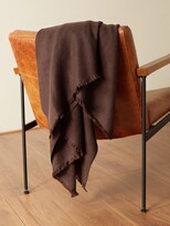 Thumbnail for your product : AERIN Noe Wool And Cashmere Blanket - Brown