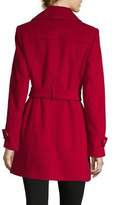 Thumbnail for your product : MICHAEL Michael Kors Asymmetric Belted Walker Coat