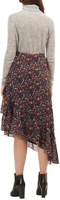 Great Plains Highland Floral Ruffled Skirt