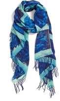 Thumbnail for your product : Nordstrom 'Space Plaid' Cashmere & Wool Scarf
