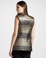 Thumbnail for your product : Balmain Metallic Striped Vest
