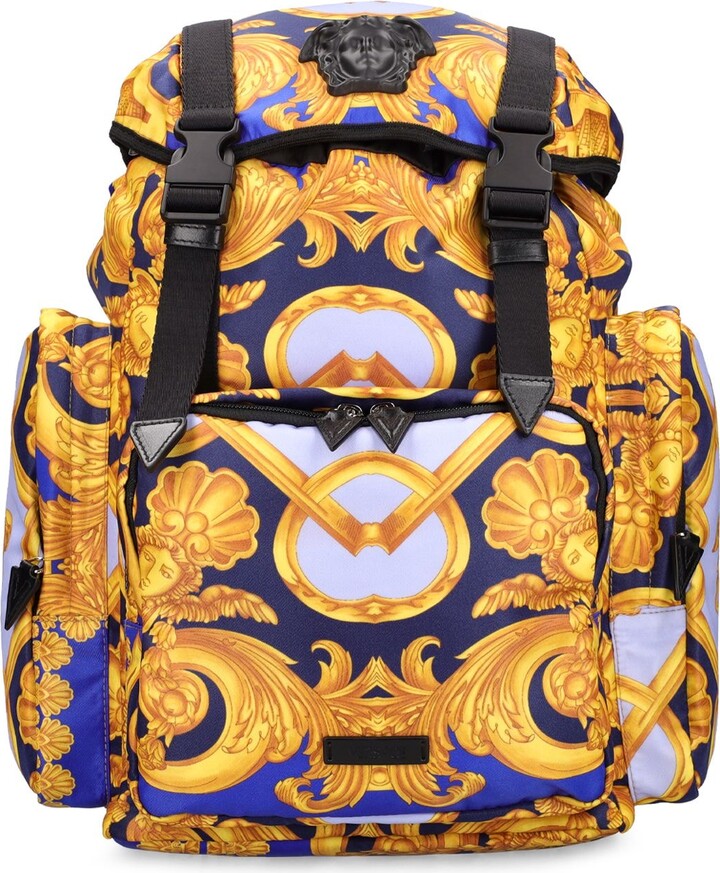 Versace Men's Blue Backpacks | ShopStyle