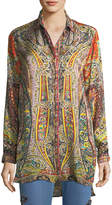 Thumbnail for your product : Etro Fern Paisley Printed Tunic
