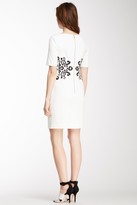 Thumbnail for your product : Laundry by Shelli Segal Laundry Embroidered Ponte Dress