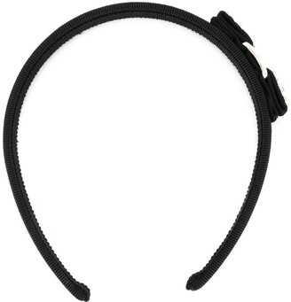 Ferragamo Embellished Bow Headband