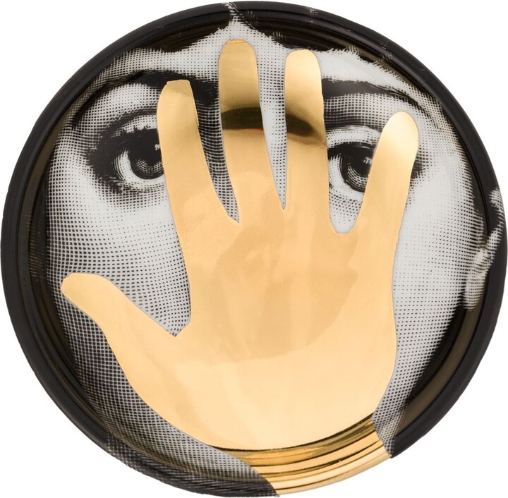 Fornasetti Round Ashtray Tema E Variazioni N.16