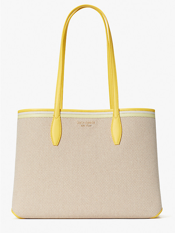 Kate Spade All Day Canvas Large Tote - ShopStyle