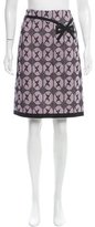 Thumbnail for your product : Nanette Lepore Embroidered Knee-Length Skirt
