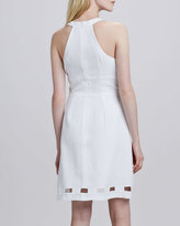 Thumbnail for your product : Laundry by Shelli Segal Halter Cutout Flare Dress