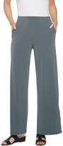Thumbnail for your product : Susan Graver Every Day by Petite Liquid Knit Wide-Leg Pants