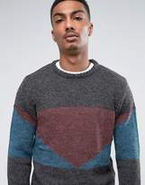 Thumbnail for your product : Bellfield Colour Block Jumper