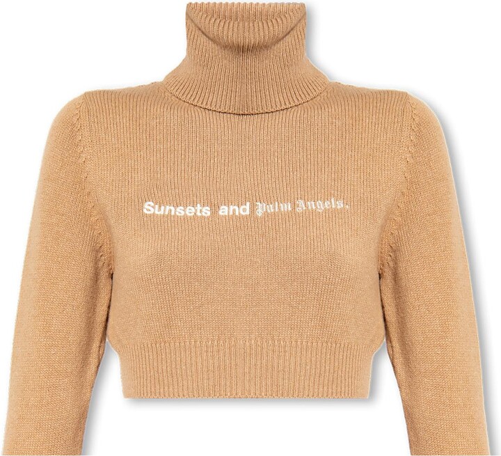 Cropped Turtleneck Sweater