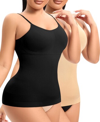 Women Camisole Body Shaper Bra Shapewear Tank Top Slimming Tummy Control  Vest