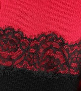 Thumbnail for your product : Red(V) Lace-trimmed virgin wool cardigan