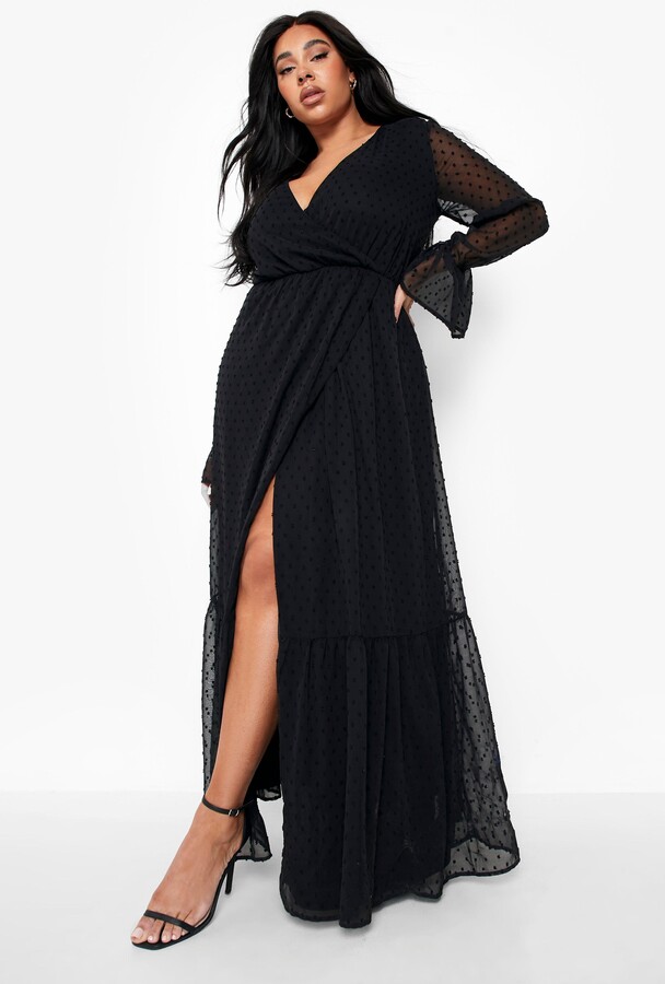 boohoo Black Long Sleeve Women's Dresses | Shop the world's 