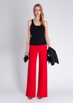 Thumbnail for your product : Amanda Wakeley Rena Wide-leg Tailored Pants