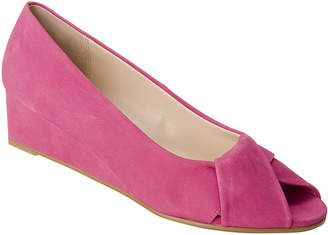 Ros Hommerson Fuchsia Paige Suede Wedge