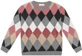Thumbnail for your product : Brunello Cucinelli Kids Wool, cashmere and silk sweater