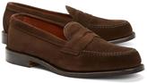 Thumbnail for your product : Brooks Brothers Handsewn Suede Penny Loafers