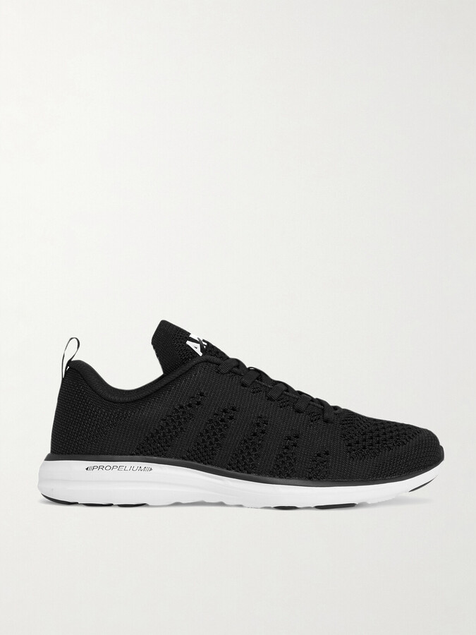 APL Athletic Propulsion Labs Techloom Pro Mesh Sneakers - Black