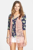 Thumbnail for your product : Painted Threads Crochet Vest (Juniors)