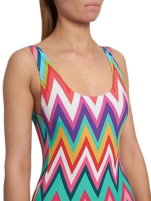 Missoni Zigzag One-Piece Swimsuit