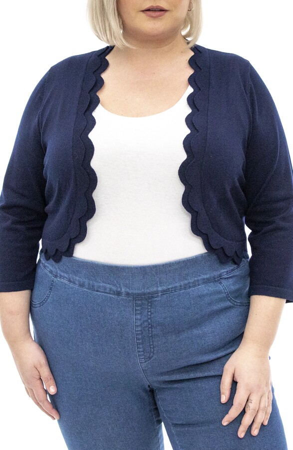 eliza j bolero cardigan