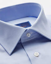 Thumbnail for your product : David Donahue Men's Slim-Fit Micro Dobby Dress Shirt