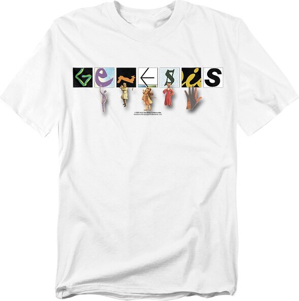 Genesis GenesisNewLogoAdultT-ShirtWhiteMedium