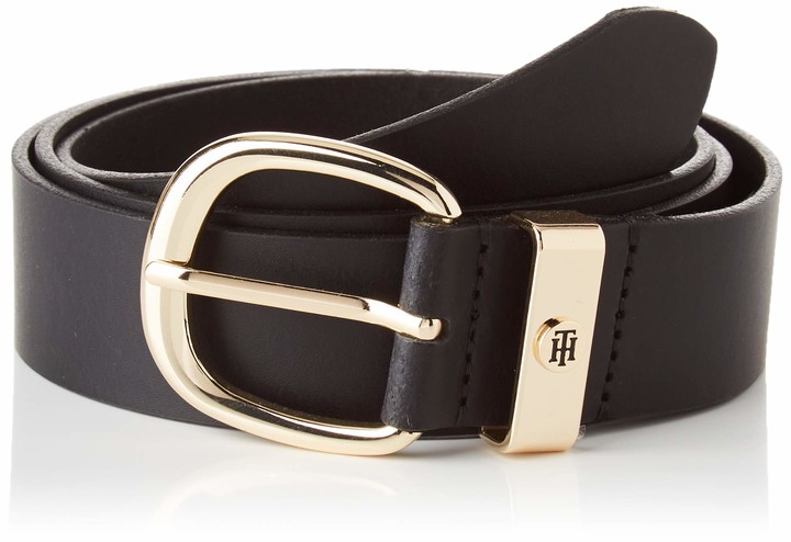 tommy hilfiger oval buckle belt 3.5