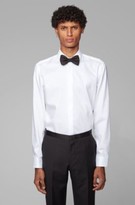 Thumbnail for your product : HUGO BOSS Easy-iron slim-fit evening shirt with adaptable cuffs