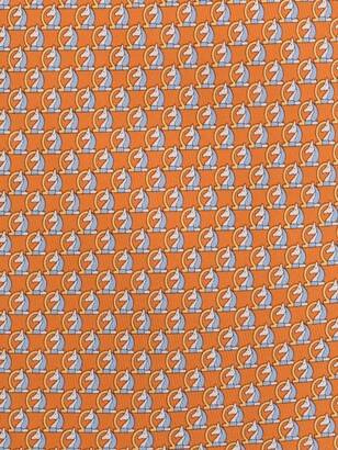 Ferragamo Animal-Pattern Tie